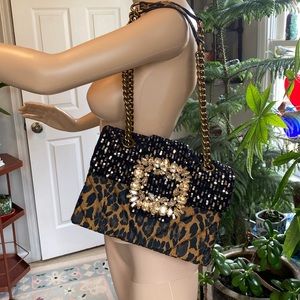 Kurt Geiger sequin handbags